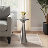 TAPERED METAL DRINK TABLE