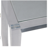 BASSEUX ACRYLIC CONSOLE TABLE