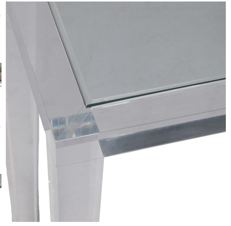 BASSEUX ACRYLIC CONSOLE TABLE