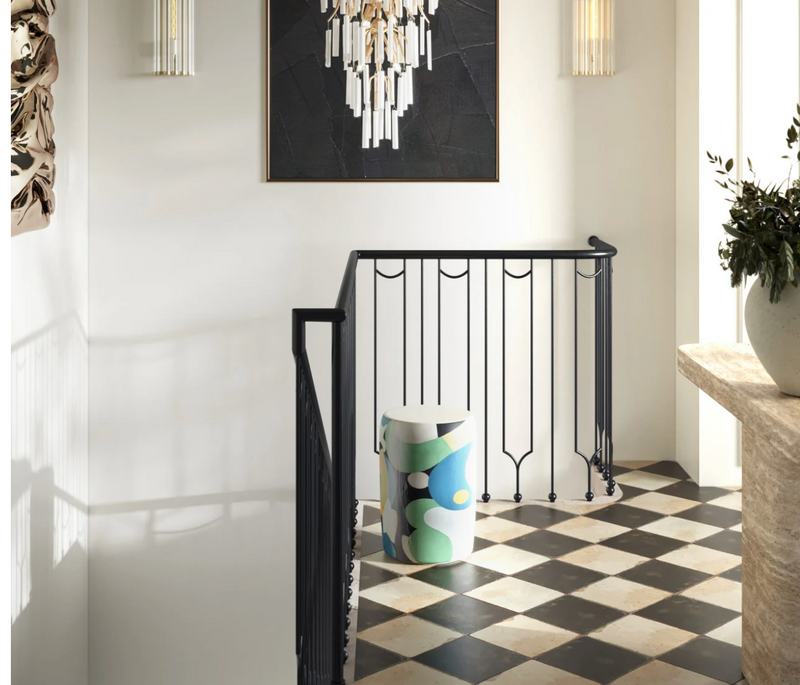 So Nouveau Blue Accent Table