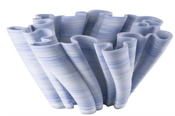 Twirl Blue Bowl