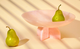 Lucente Pink Resin Fruit Bowl