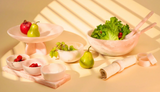 Lucente Pink Resin Fruit Bowl