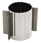 Guilded Fluted Gunmetal Washcup