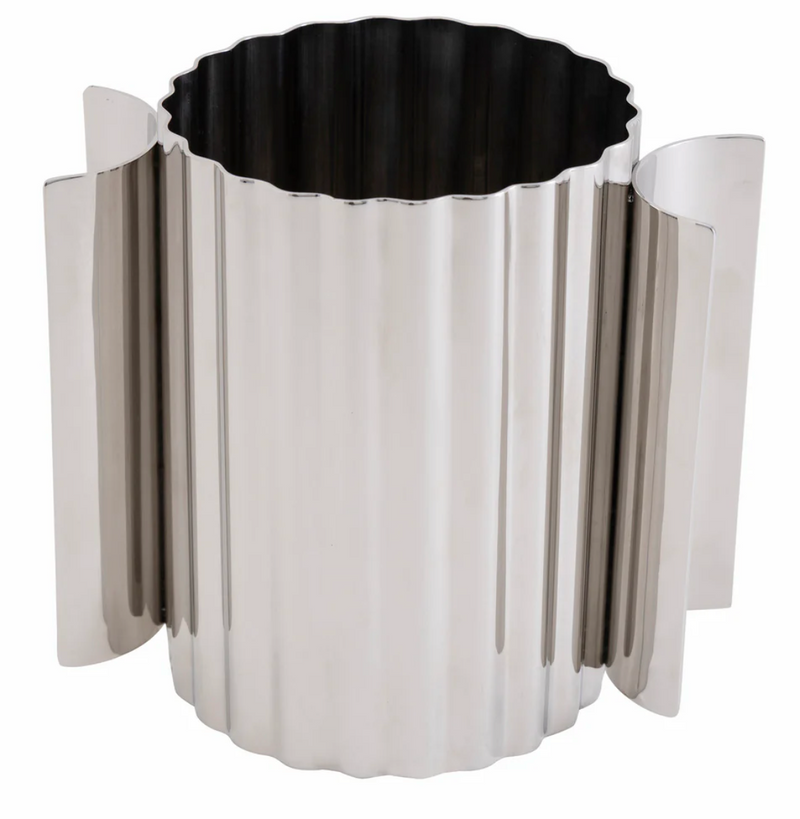 Guilded Fluted Silver Washcup