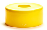 Large Yellow Decorative Glass Accent L9