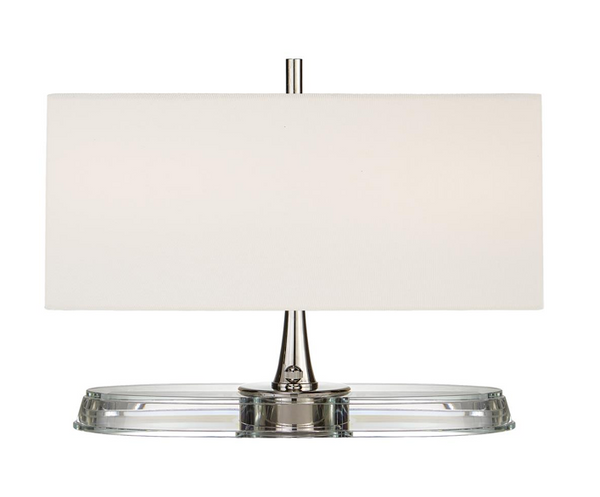 Casper Small Desk Lamp in Polished Nickel