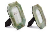 Green Quartz Photo Frame Set of Two