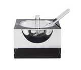 Acrylic Honey & Salt Dish Black