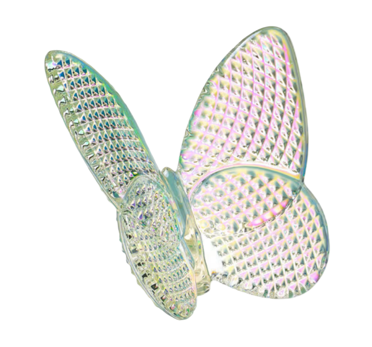 LUCKY BUTTERFLY - Iridescent Clear