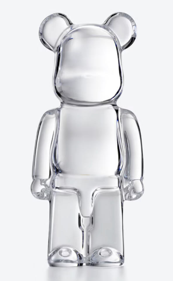 BE@RBRICK FIGURINE - Clear