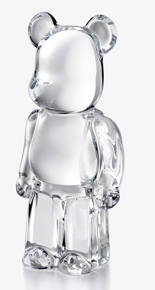 BE@RBRICK FIGURINE - Clear