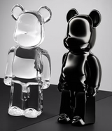 BE@RBRICK FIGURINE - Clear