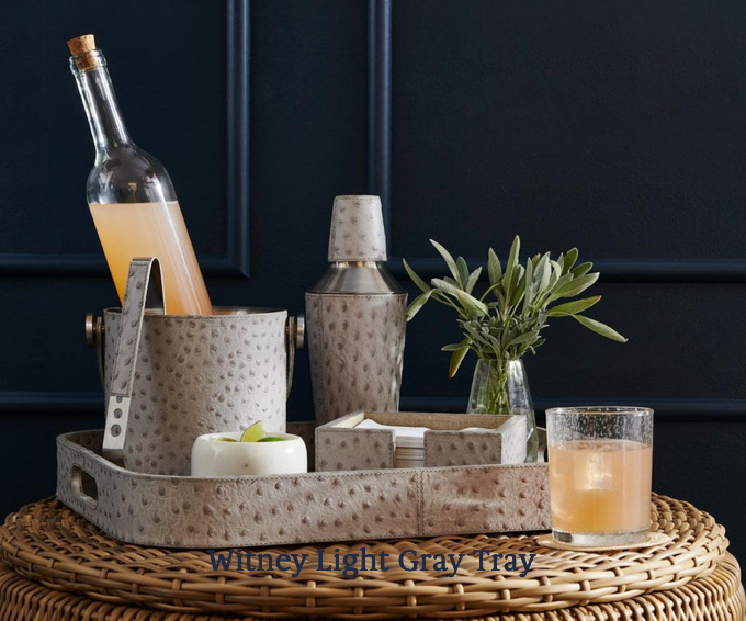 Witney Light Gray Tray