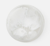 Hugo White Swirled Serving Bowl - SMALL