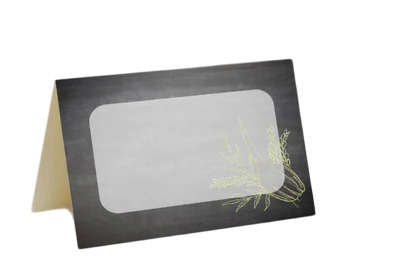Chalkboard Lulav Place Cards