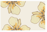 Paper Mache Flowers - Placemat