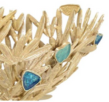 EMBELLISHED FROND BOWL