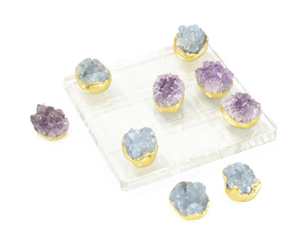 AMETHYST AND CYANITE BOARD GAME