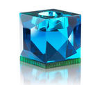 Ophelia Azure/Green Tealight Holder