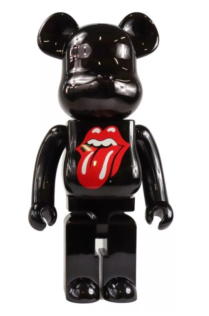 BE@RBRICK The Rolling Stones Lips & Tongue 1000%