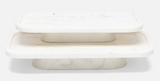 PIETRO RECTANGULAR SERVING PLATTERS, SET OF 2