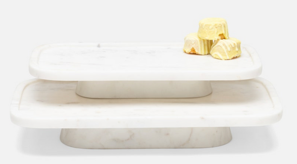 PIETRO RECTANGULAR SERVING PLATTERS, SET OF 2