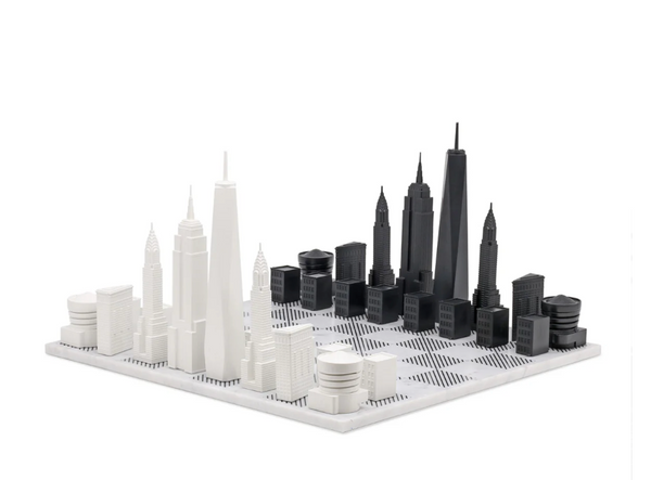 Chess Set Acrylic NEW YORK