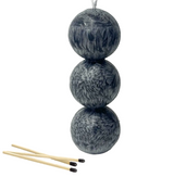 Perla Havdalah Candle - Gray