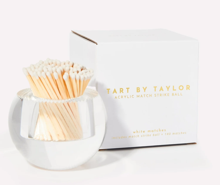 Round Match Striker - White Matches