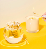 Round Match Striker - White Matches