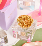 Square Match Striker - Gold Matches