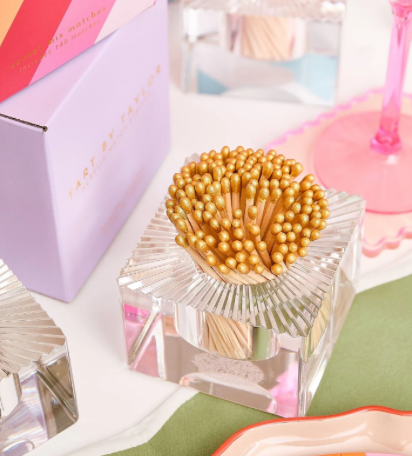 Square Match Striker - Gold Matches