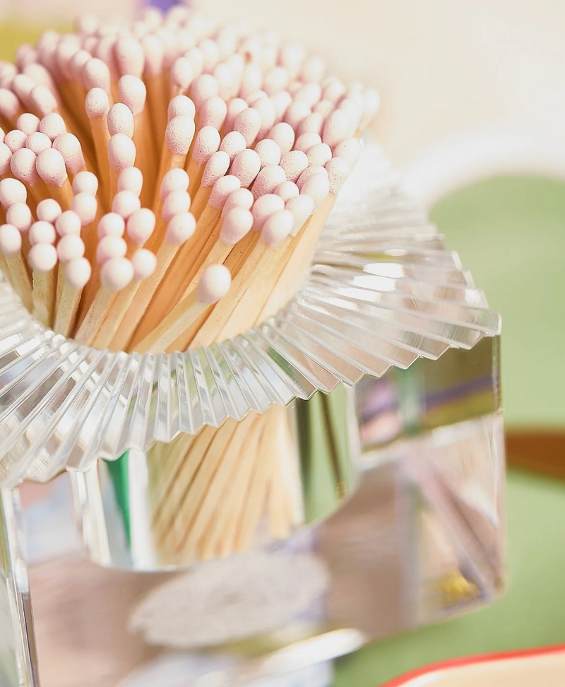 Square Match Striker - White Matches