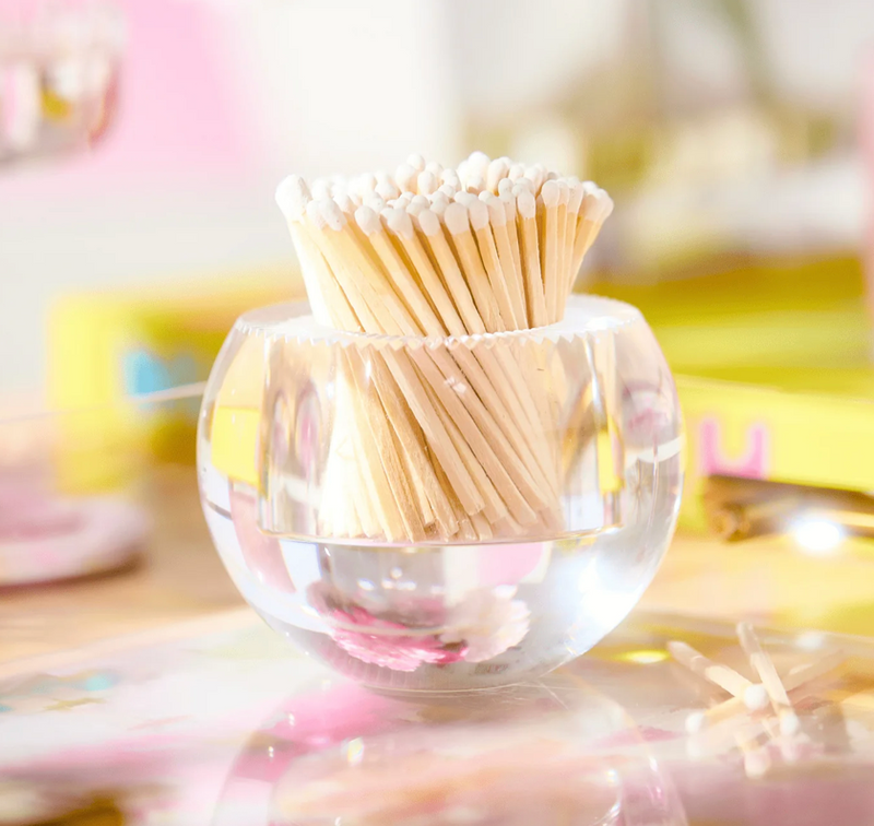 Round Match Striker - White Matches