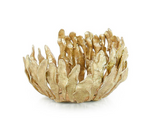 PLUME BOWL, SMALL BRASS