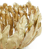 PLUME BOWL, SMALL BRASS