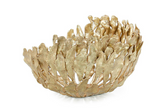 PLUME BOWL BRASS