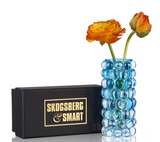 HURRICANE BOULE MINI, Coral Blue vase