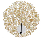Pressed Daisy Table Mat - Gilded