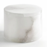 Alabaster Cotton Jar