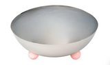 Temari Light Pink Footed Salad Serving Bowl