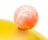 Temari Pink & Gold Footed Nut Bowl