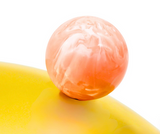 Temari Pink & Gold Footed