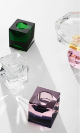 TEALIGHT HOLDERS  OPHELIA ROSE/BLACK