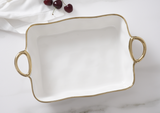Rectangular Baking Dish - Gold