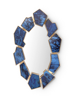 Lucas Mirror, Antique Midnight Blue