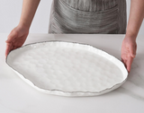 Large Oval Platter - Silver