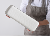 Long Rectangular Tray - Silver