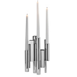 Manhattan Candlestick W/ 3 Candles